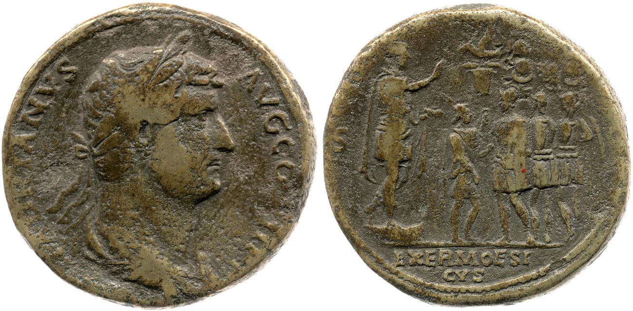 аверс RIC II, Part 3 (second edition) Hadrian 1946