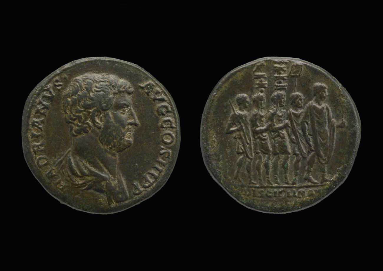 obverse RIC II, Part 3 (second edition) Hadrian 1910