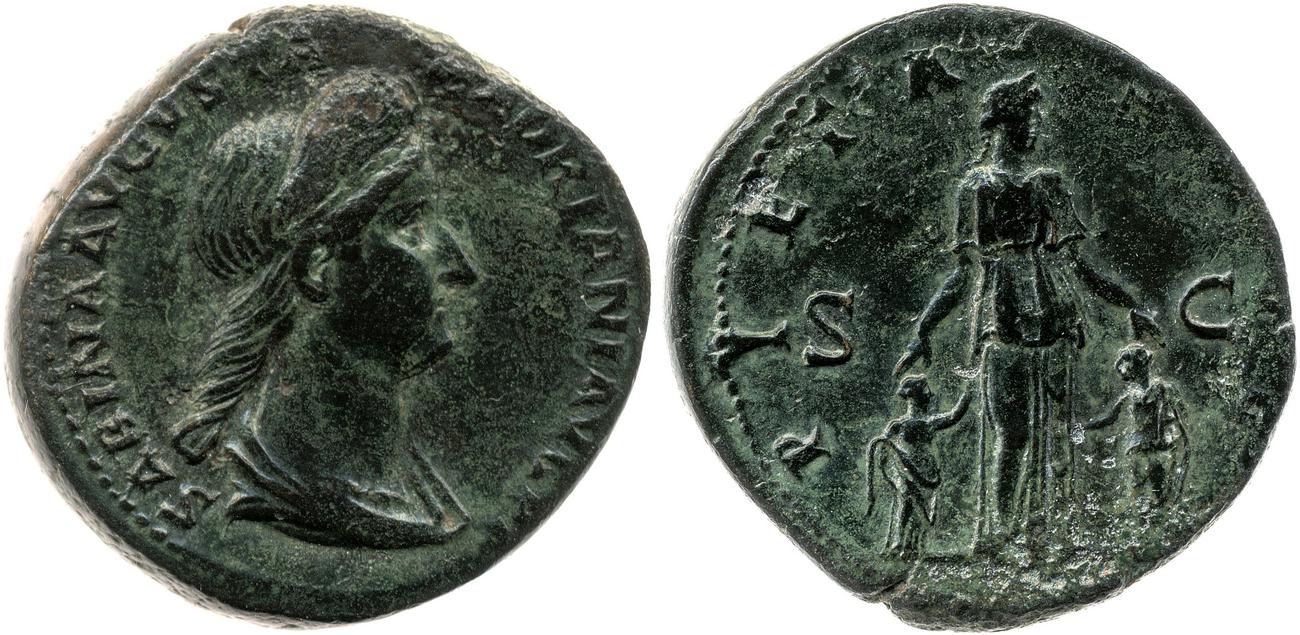 obverse RIC II, Part 3 (second edition) Hadrian 2578