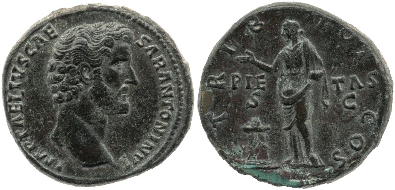 аверс RIC II, Part 3 (second edition) Hadrian 2743