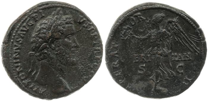 RIC III Antoninus Pius 719, реверс, Британский музей