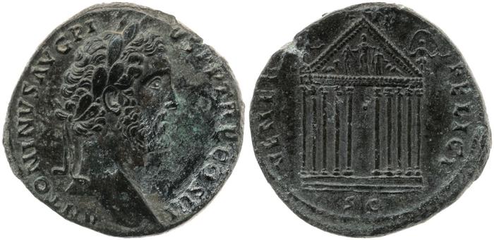 реверс RIC III Antoninus Pius 652