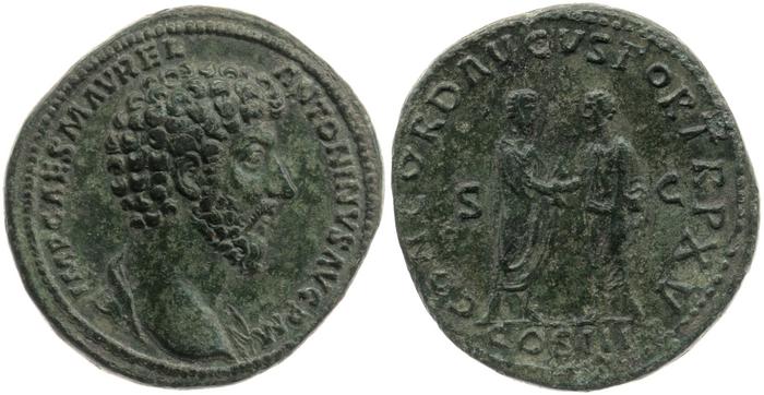 RIC III Marcus Aurelius 795, реверс, Британский музей