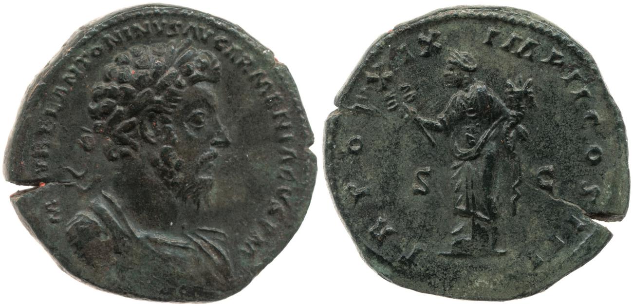 obverse RIC III Marcus Aurelius 902