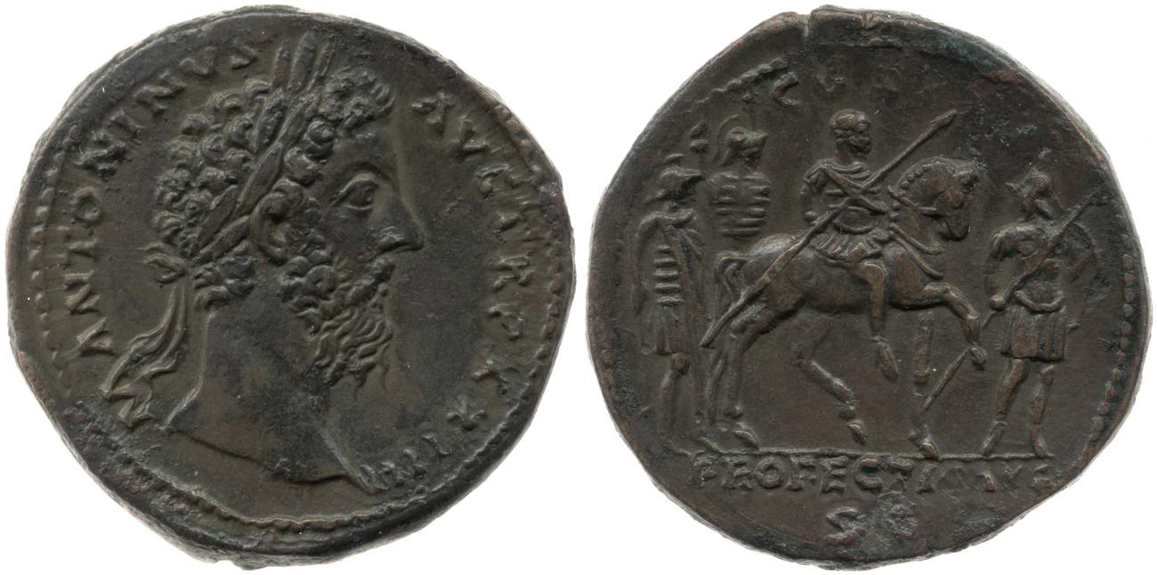 аверс RIC III Marcus Aurelius 978