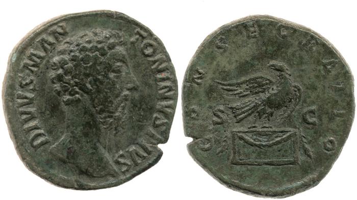 RIC III Commodus 657, реверс, bm
