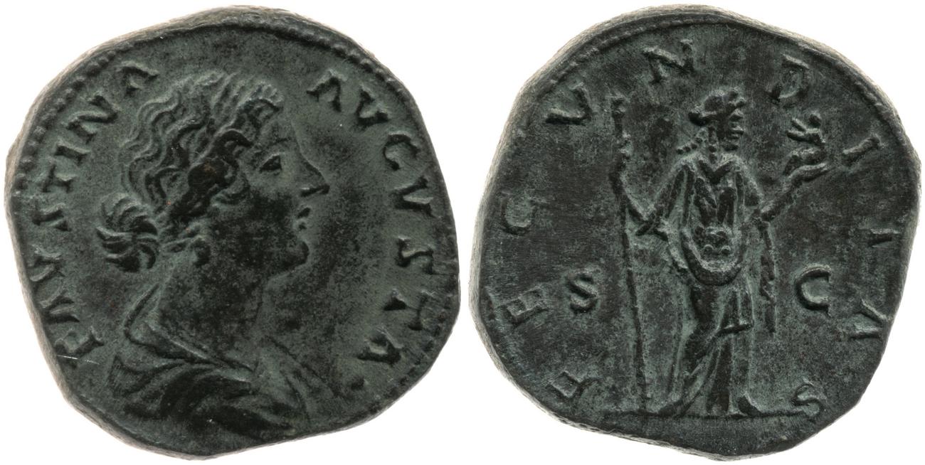 аверс RIC III Marcus Aurelius 1638