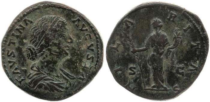 RIC III Marcus Aurelius 1642, реверс, Британский музей