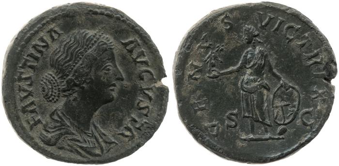 RIC III Marcus Aurelius 1688, реверс, bm