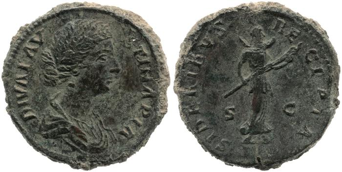 реверс RIC III Marcus Aurelius 1715