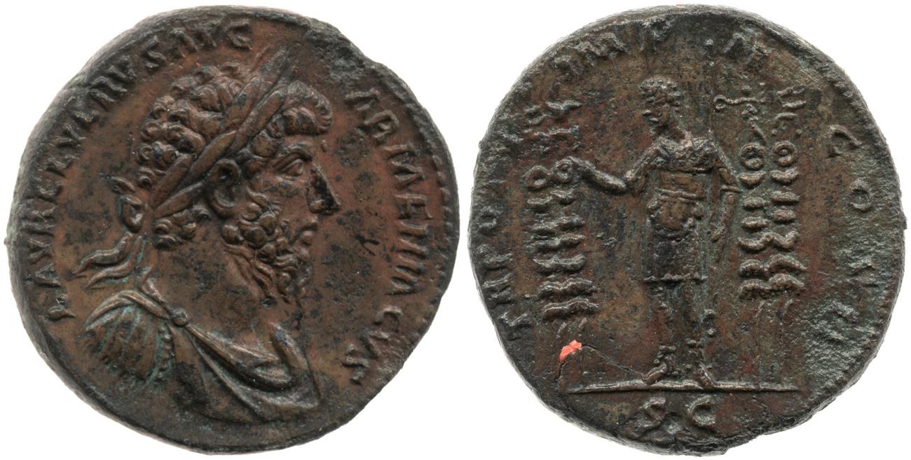 аверс RIC III Marcus Aurelius 1427