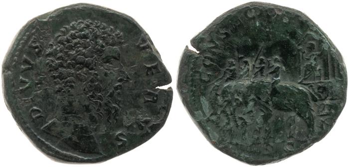 RIC III Marcus Aurelius 1507, реверс, bm