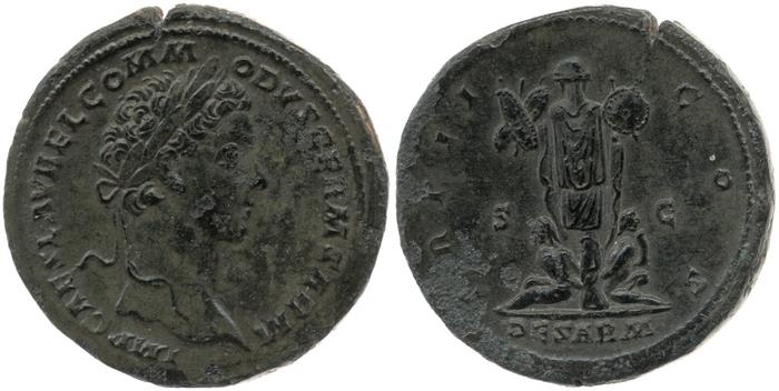 реверс RIC III Marcus Aurelius 1557