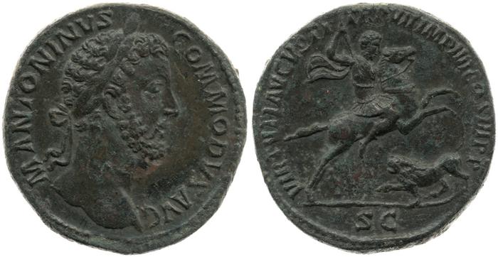 реверс RIC III Commodus 332A