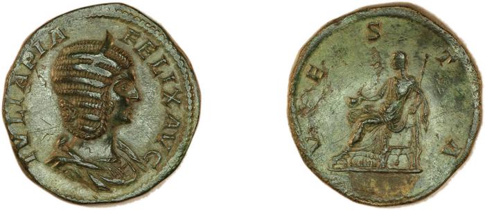 RIC IV Caracalla 593, реверс, Британский музей
