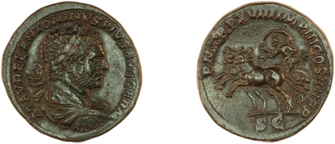 obverse RIC IV Caracalla 540A