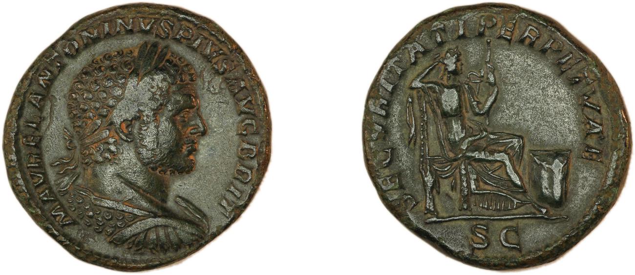 obverse RIC IV Caracalla 512B