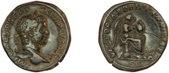 реверс RIC IV Geta 166