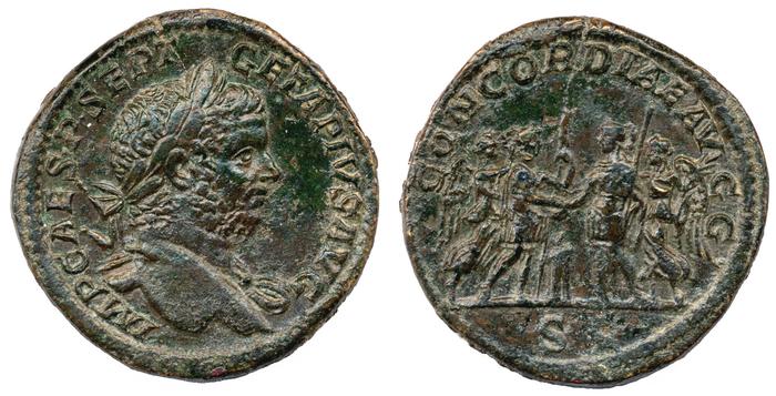 реверс RIC IV Geta 165