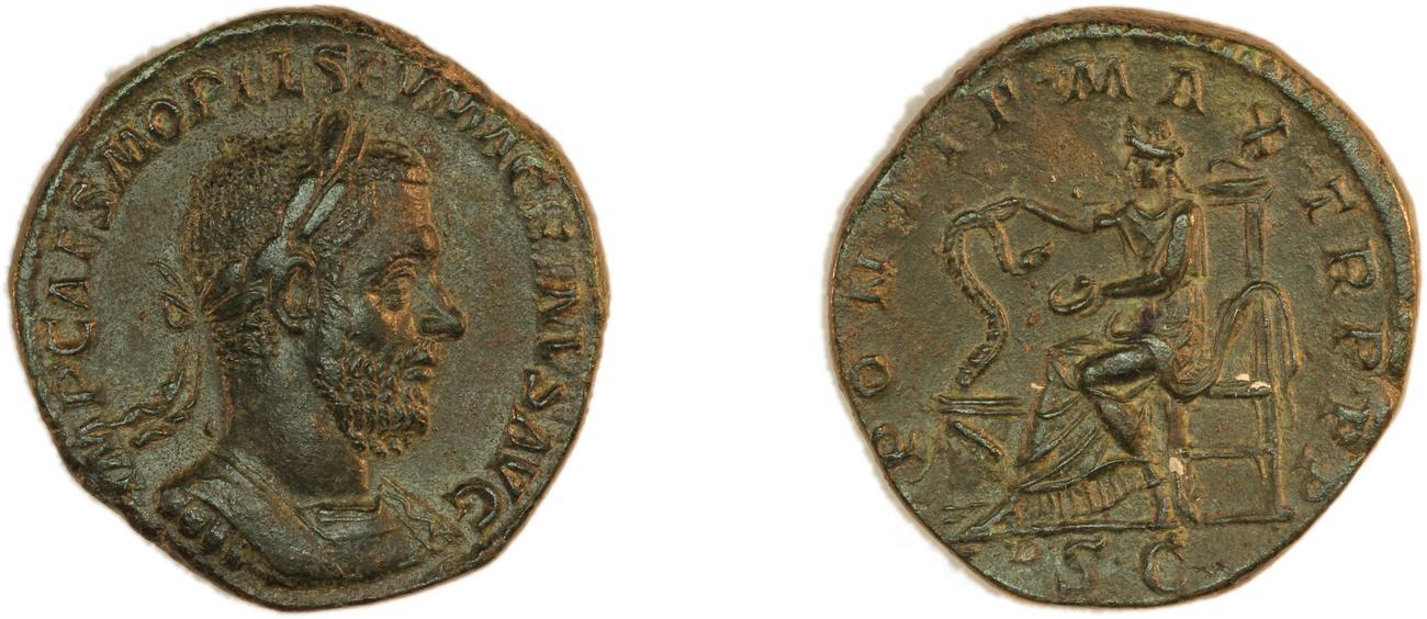 obverse RIC IV Macrinus 124