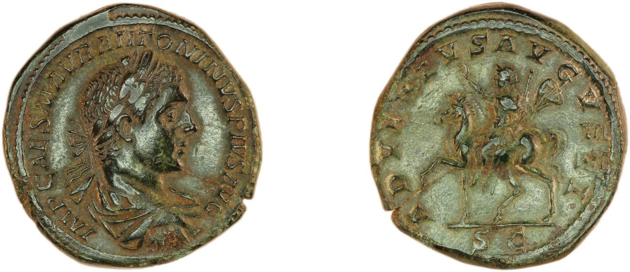 obverse RIC IV Elagabalus 340
