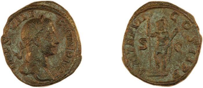 RIC IV Severus Alexander 477, реверс, Британский музей