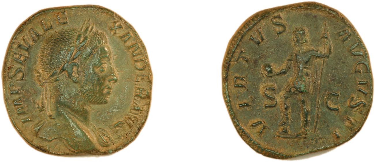 RIC IV Severus Alexander 627, аверс, bm