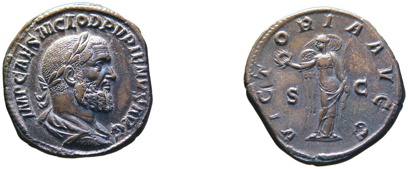 аверс RIC IV Pupienus 23A