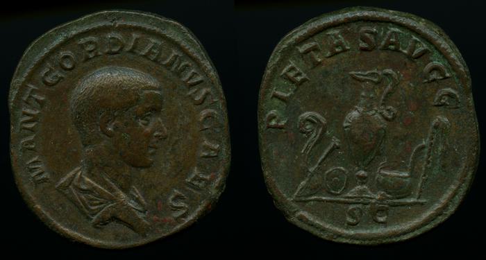 reverse RIC IV Gordian III (Caesar) 3