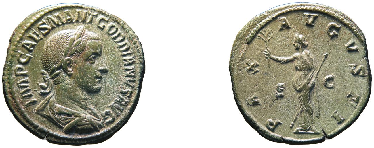 obverse RIC IV Gordian III 256A