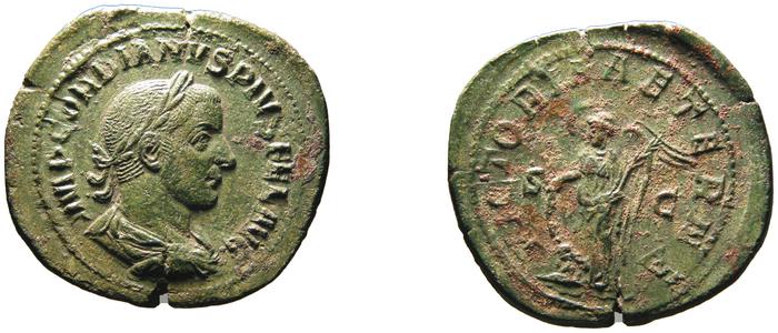 RIC IV Gordian III 338A, реверс, Британский музей