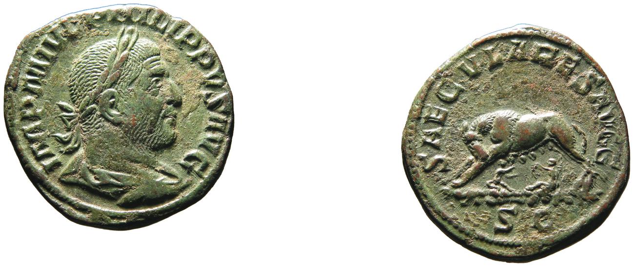 obverse RIC IV Philip I 159