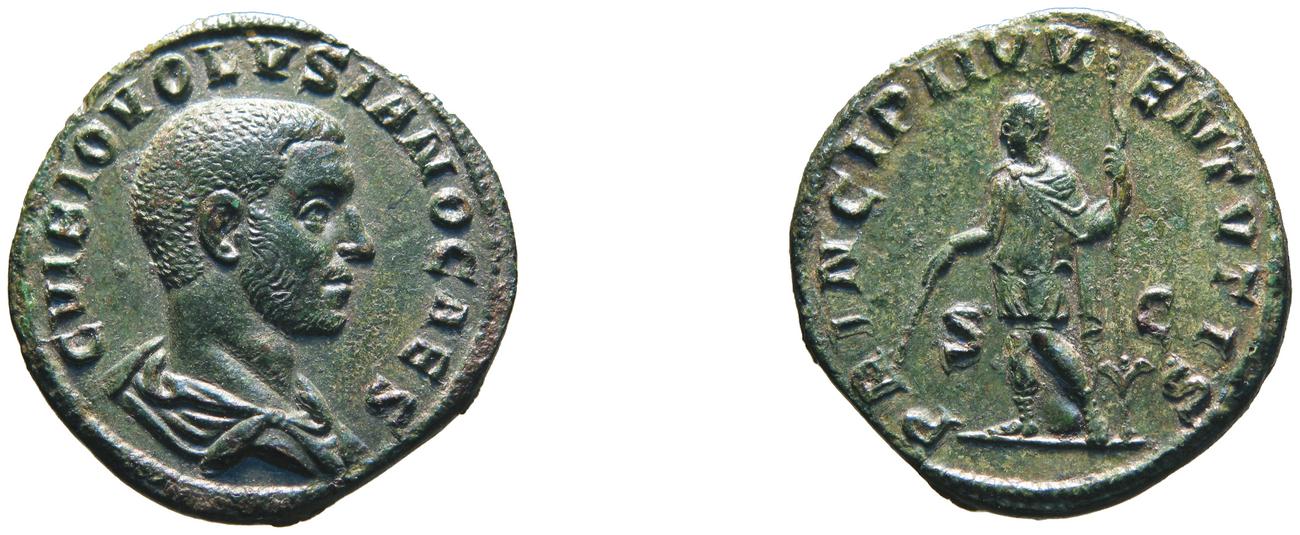 аверс RIC IV Volusian 241