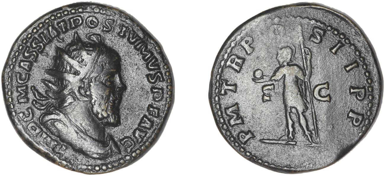 аверс RIC V Postumus 106