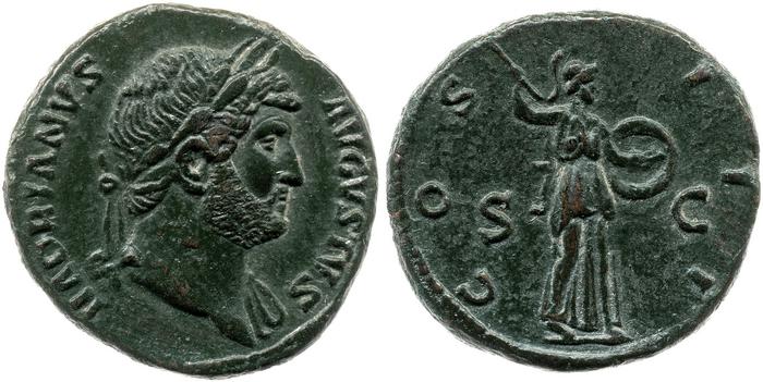 реверс RIC II, Part 3 (second edition) Hadrian 815
