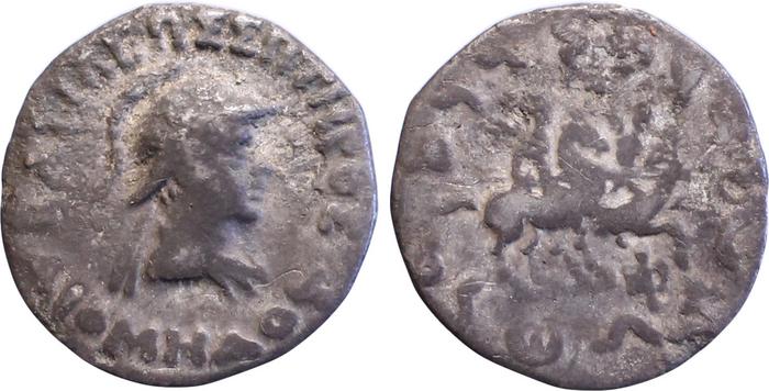 аверс Bactrian and Indo-Greek Coinage Diomedes 8.2