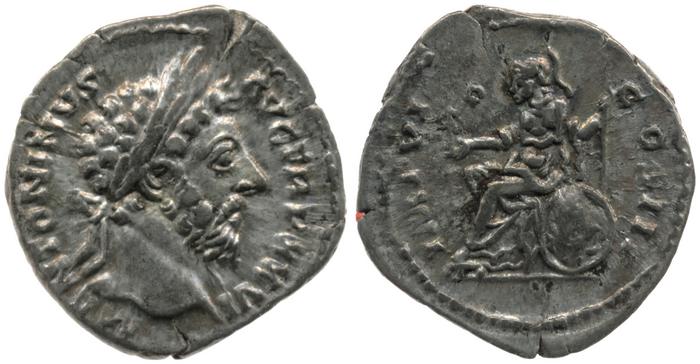 реверс RIC III Marcus Aurelius 259