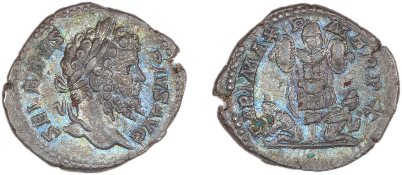 obverse RIC IV Septimius Severus 184