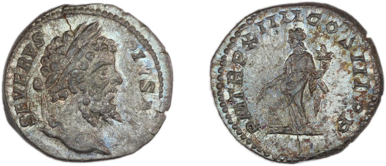 obverse RIC IV Septimius Severus 200