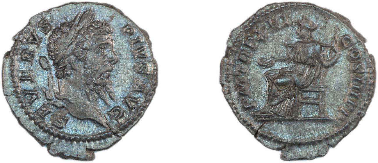 RIC IV Septimius Severus 218, аверс, bm