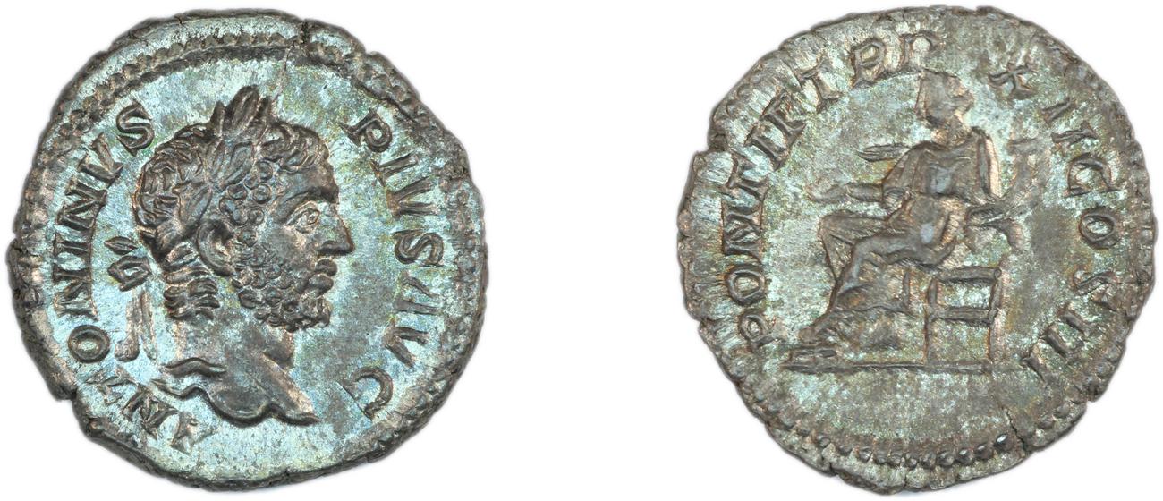 RIC IV Caracalla 111, аверс, bm