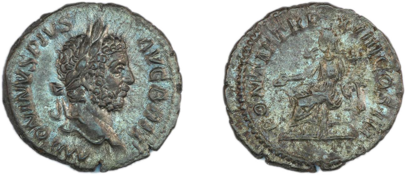 obverse RIC IV Caracalla 183