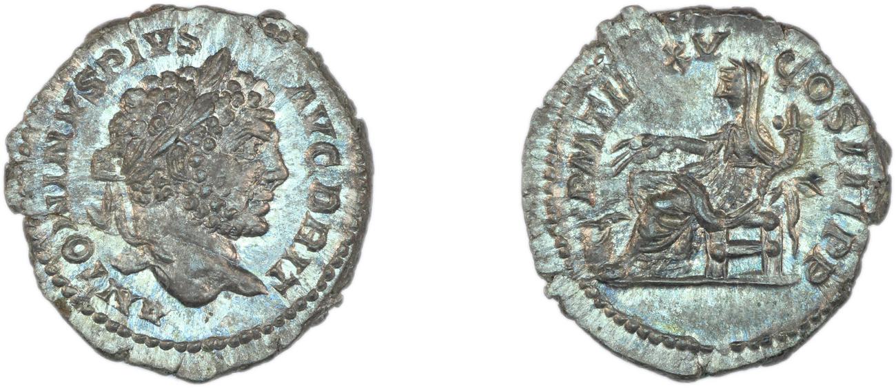 obverse RIC IV Caracalla 195