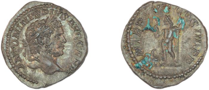 RIC IV Caracalla 240, реверс, Британский музей