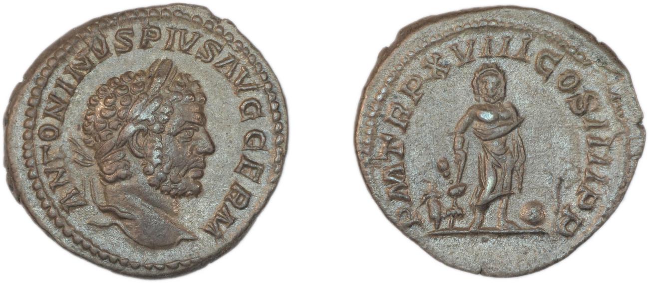 RIC IV Caracalla 253, аверс, Британский музей