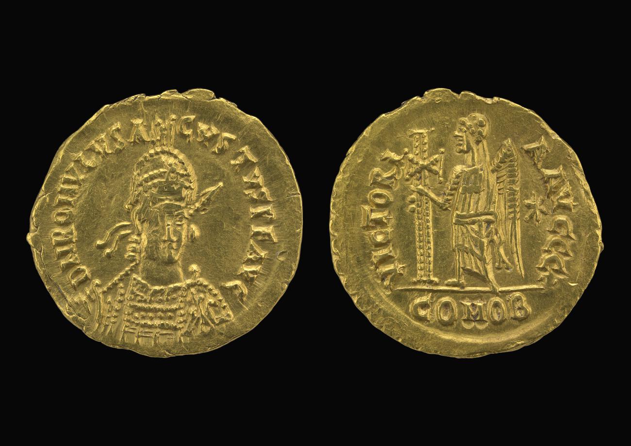 аверс RIC X Romulus Augustulus 3415