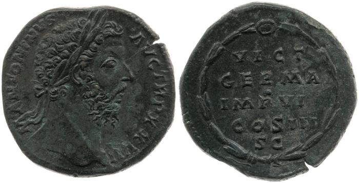 реверс RIC III Marcus Aurelius 1090