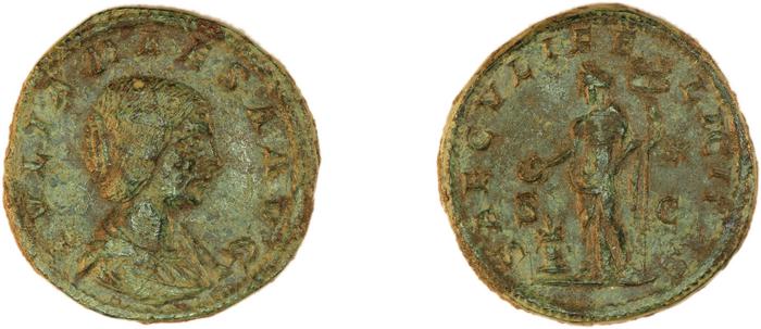 RIC IV Elagabalus 421, реверс, bm
