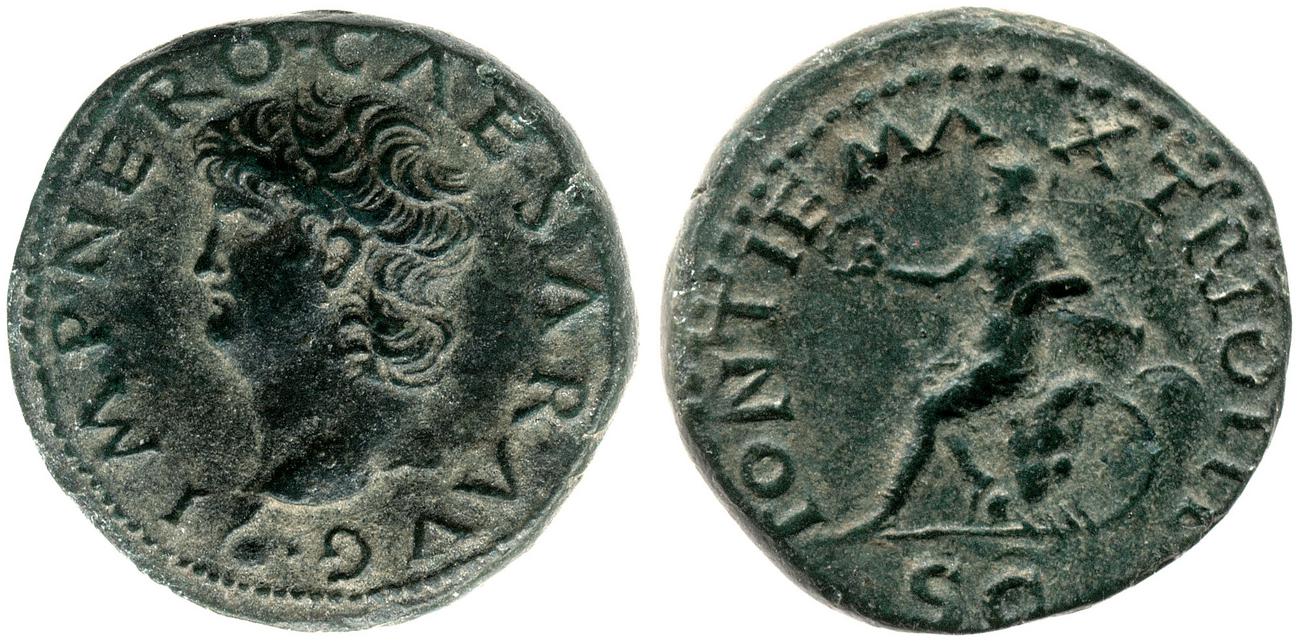 obverse RIC I (second edition) Nero 551