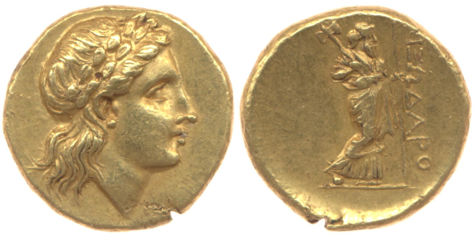 аверс Pixodarus of Caria Halicarnassus Konuk 1998 B1